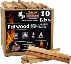 10lb Fatwood Fire Starter Sticks – 100% Natural and Eco-Friendly