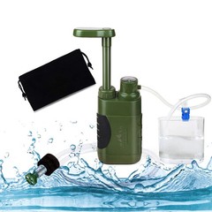 Water Filter Outdoor,5000L Portable Survival Camping