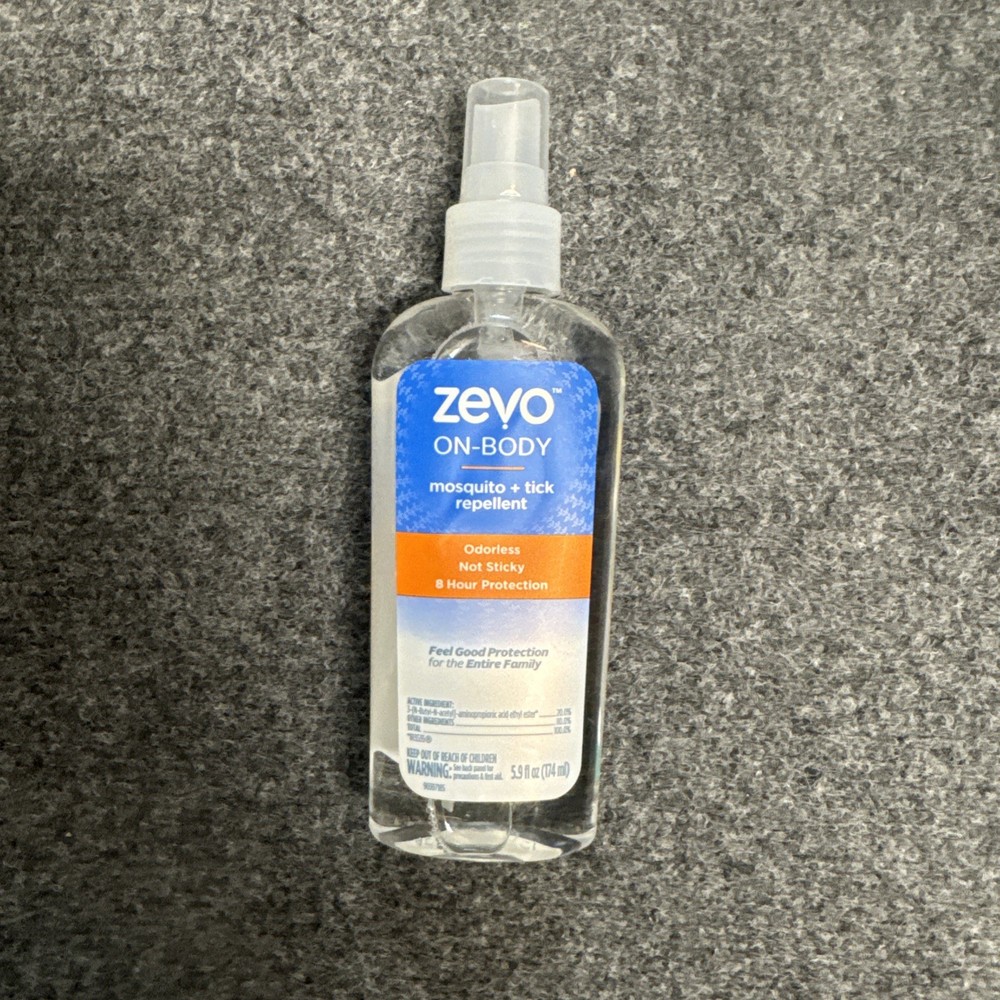 (1) Zevo On Body Mosquito & Tick Repellent Bug Spray 5.9 fl. oz *BRAND NEW*🔥