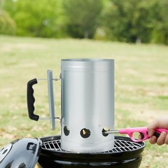 Fire Starter Charcoal Starters Charcoal Grill & Barbecues Silver 1-Pack