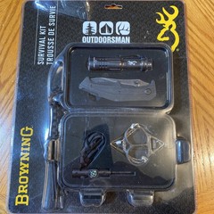 Browning Survival Kit Perfect for Emergency Knife, Fire Starter, Compass & MORE!