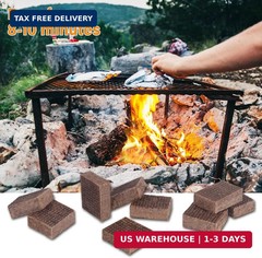 HGD Fire Starter, Mini Natural Fire Starters for Campfires, BBQ Grill, Charcoal