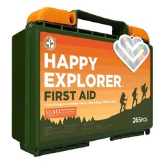 Outdoor First Aid Kit 265 Piece Camping Hiking Travel Emergency Supplies Case