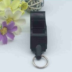 Black Basketball Football Soccer Referee Whistle Emergency Survival Lifesavi DSO