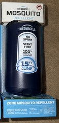 Thermacell MOSQUITO REPELLENT Kit 15 Foot Bug Zone NO SPRAY 12 Hour SCENT FREE
