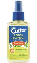 Lemon Eucalyptus Insect Repellent, No DEET Mosquito Repellent, 4 fl Ounce