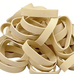 Tactical Rubber Bands #84 (3 1/2» x 1/2»), 50 Pcs Thick #84, Light brown