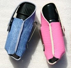 2 oz leatherette pepper spray holster (ONLY) with clip