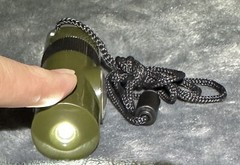 7in1 Camping Survival Whistle Compass Thermometer LED Flashlight Fire Magnifier