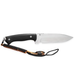 iFIELD Survival Knife Workout MOVA Satin Blade, Includes Sheath, Survival Kni…