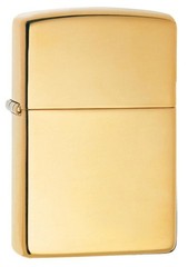 Zippo Armor High Polish Brass Pocket Lighter