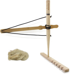 Bow Drill Kit Fire Starter, Primitive Wood, Survival Practice Friction Fire Tool