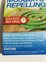 PIC Citronella Mosquito Repelling Coils NEW