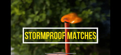Black Beard Fire Starter – Storm Proof Matches