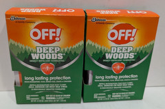 OFF! Deep Woods Insect Repellent Towelettes 12 Per Box – 2 Pack