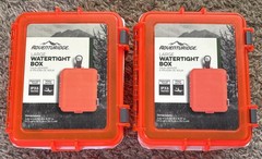 Large Watertight Box Orange Waterproof Camping Survival Gear