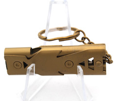Emergency Survival Whistle 2.28″ Tactical Outdoor Signal Tool Keychain EDC Gear