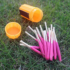 Windproof Waterproof Matches Survival Camping Fire Starter Emergency Kit