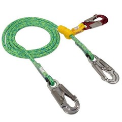 Rope Logic Grizzly Spliced 2 in 1 Lanyard Lightning Green 10′