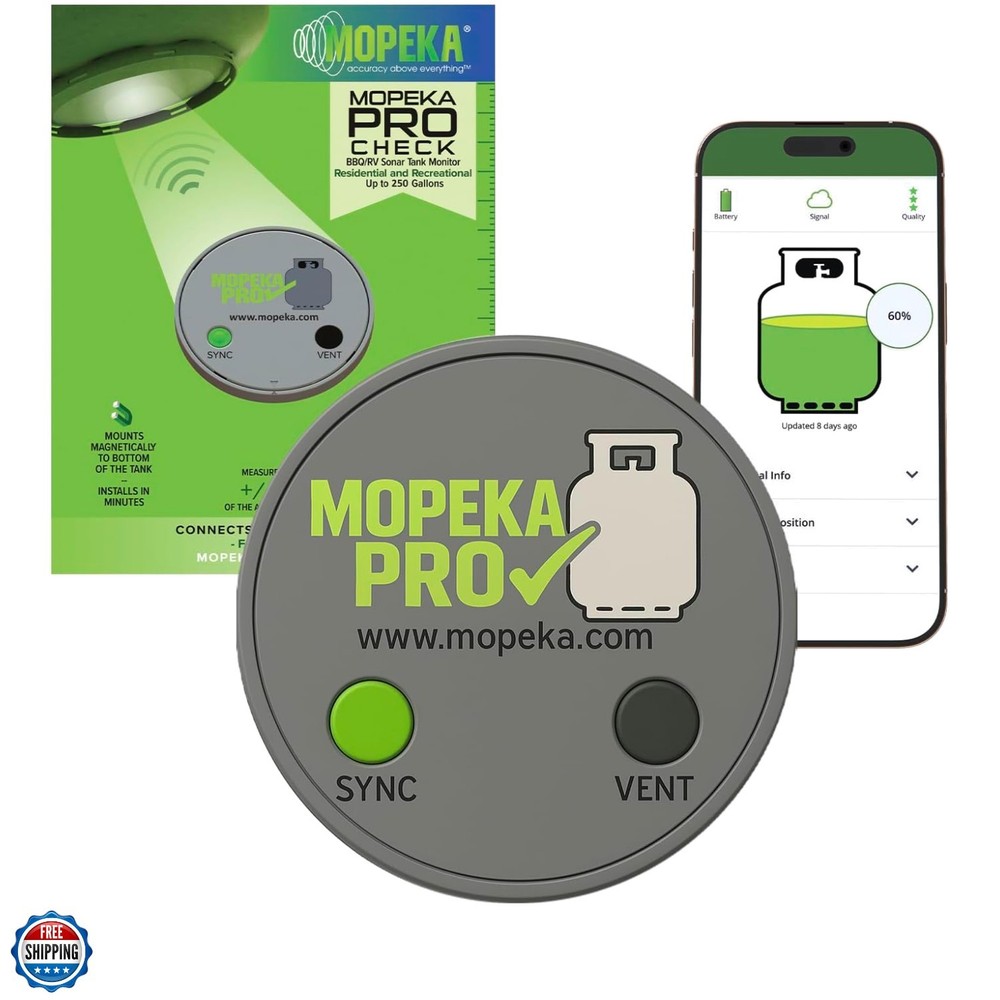 Pro Check Sensor – Wireless Propane Tank Magnetic Sensor Level Indicator – Pr…