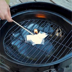 100 Pack Natural Paraffin Fire Starter Cubes, Waterproof Non-Toxic, 8 Style1