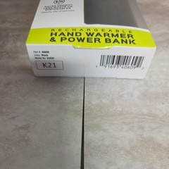 Zippo 40609 Black HeatBank 6 Rechargeable Hand Warmer 6 HOUR New in Box