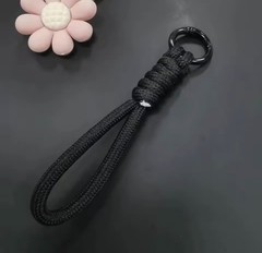 Handmade Paracord Keychain Wrist Lanyard Braided Survival Strap Key Ring