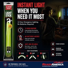 Essential Emergency Survival Kit – Backpack with First Aid, Food & Lightsticks