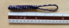 550 Paracord Keychain ID Lanyard Knife Multitool USA Ravens colour