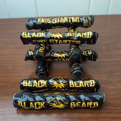 Black Beard Fire Starter LOT OF 10- Survival Tinder Ropes – FREE SHIPPING!