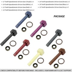 21 PCS Speedometer Driven Gear Kit (17, 18, 19, 20, 21, 22 23Teeth) for GM