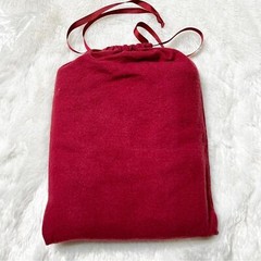 NIP Short Stories Travel Blanket & Pouch in Ruby Wine 35×78