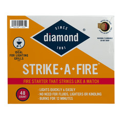 3 Box Diamond Strike-A-Fire Firestarter, 48 Count Box