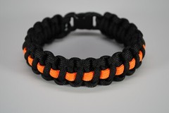550 Paracord Survival Bracelet Cobra Thin Line Tough Mudder «Made in the USA»