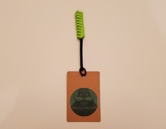 Frozen State Cords Stud Knife Lanyard 550 Paracord Neon Green & Black USA Made