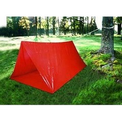 New 8 Foot Emergency Camping Survival Lightweight Tube Tent Orange