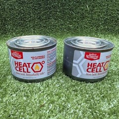 Lot of 2 HeatCell Reusable 10 Hour Warmer 5 Hour Cooker Fuel Cells 9.5 Oz USA