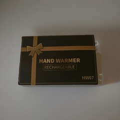 Rechargeable Electric Hand Warmer HW07 Black – Portable Electric Hand Warmer