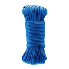 Amazon Basics 550 Type III Paracord, 7-Strand Core, 5/32 in x 100 ft, Blue