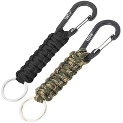 Paracord Keychain for Men Women Paracord Carabiner Backpack Keychain with Alu…