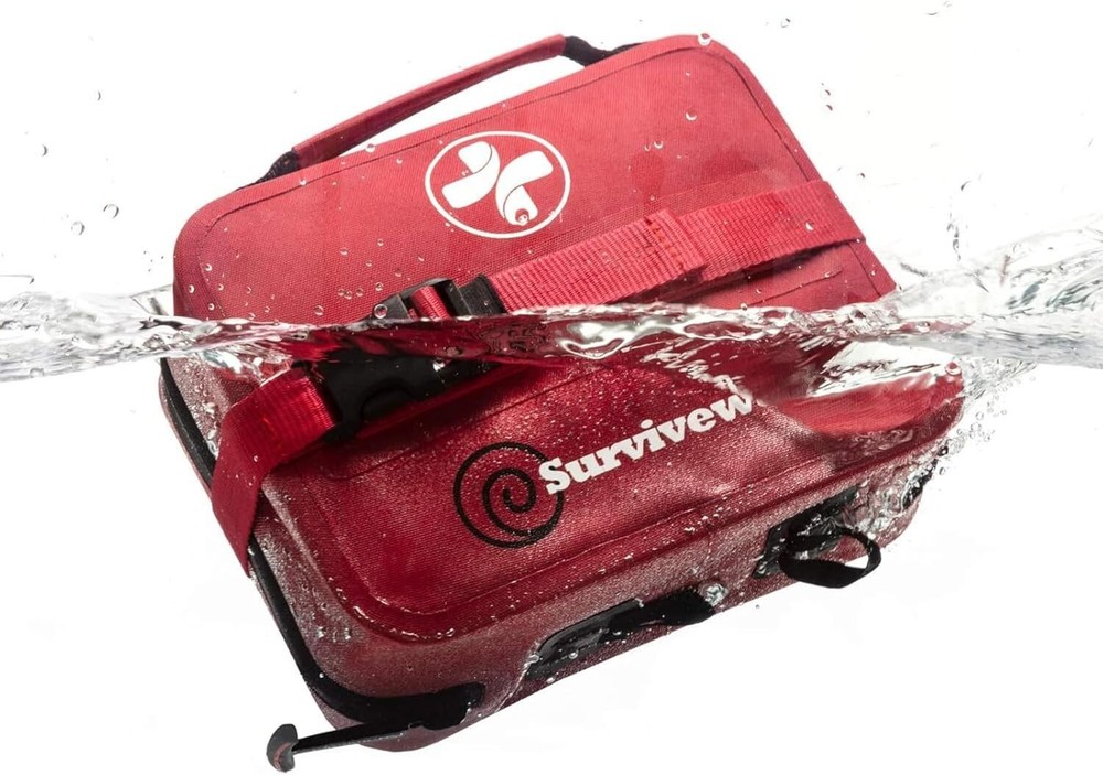 Surviveware Waterproof Premium Survival First Aid Kit – Survival Emergency Prep