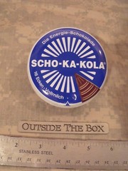 Emergency/Survival: SCHO-KA-KOLA Milk Chocolate 100g, Caffeine/Energy, NEW 2023