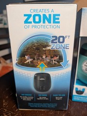 *2 PACK*Thermacell Mosquito Repellent E-Series Rechargeable 12 Hour Refill-Blue