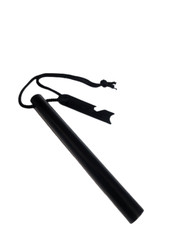 Large Striker Flintstone Fire Steel Starter Magnesium Ferro Rod 5/8″ x 6″ w/Tool