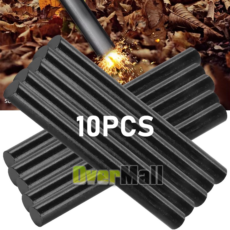 Pack of 10 Ferrocerium 1/2 x 5″ Flint Fire Starter Survival Camping Rods
