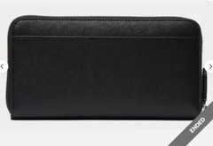 Kate Spade Tinsel Glitter ContiGlitter Continental Women’s Wallet – Black, Large