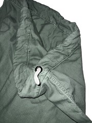 2 Used Vintage Military Issue Green Army Duffle Drawstring Bags