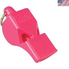 Stylish Pink Pealess Whistle – Water-Resistant, 115dB Loud for All Occasions