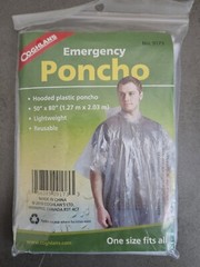 Coghlan’s 9173 Emergency Rain Storm Poncho 4 Pack Adult Size Camping Hiking Etc.