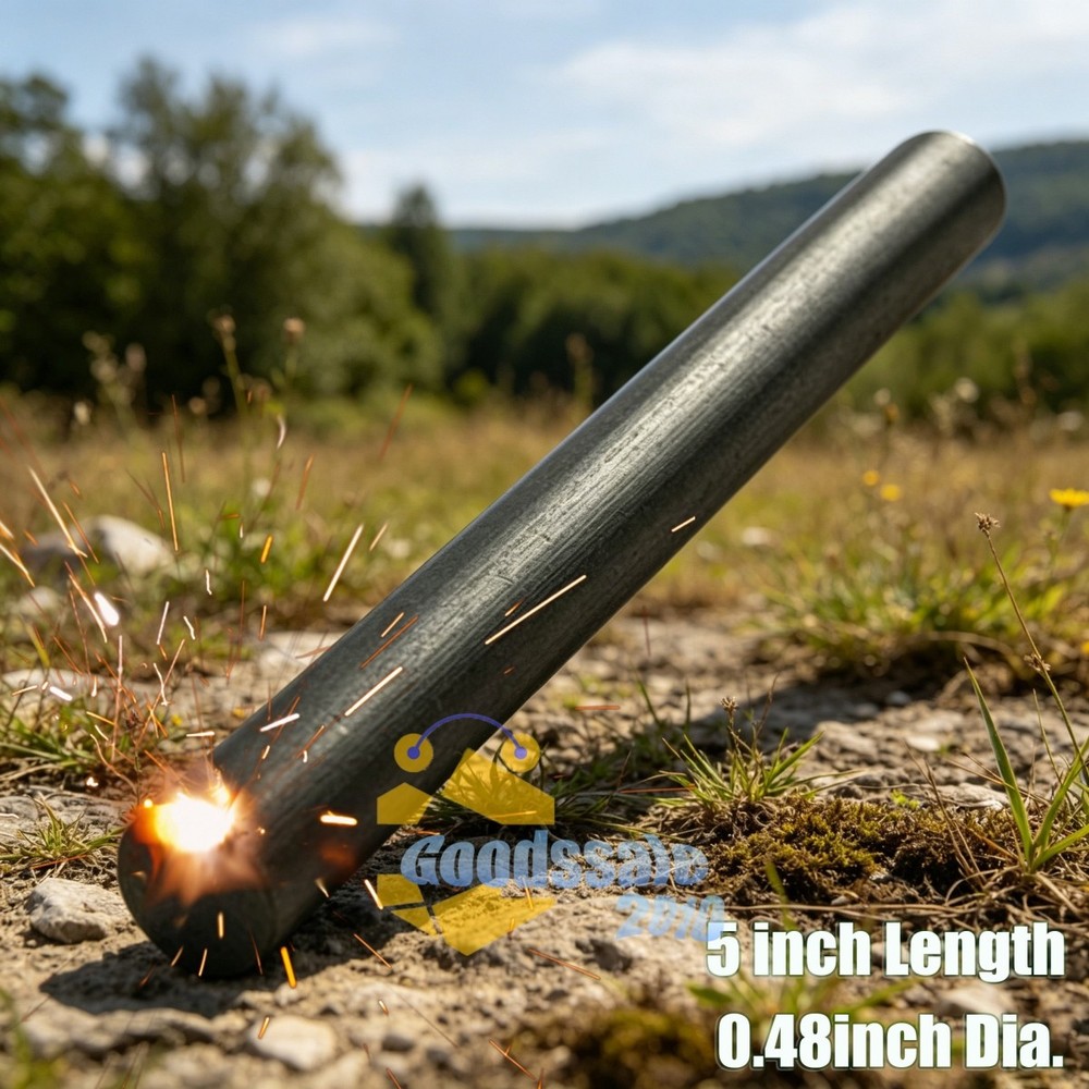 Huge Magnesium Ferro Rod Fire Starter Emergency Ferrocerium Survival Flint Rod